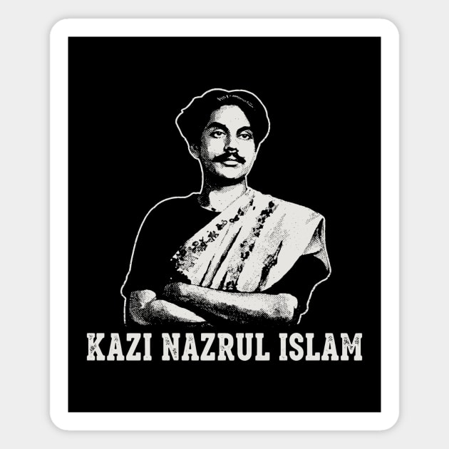 Kazi Nazrul Islam Magnet by CreativeSage